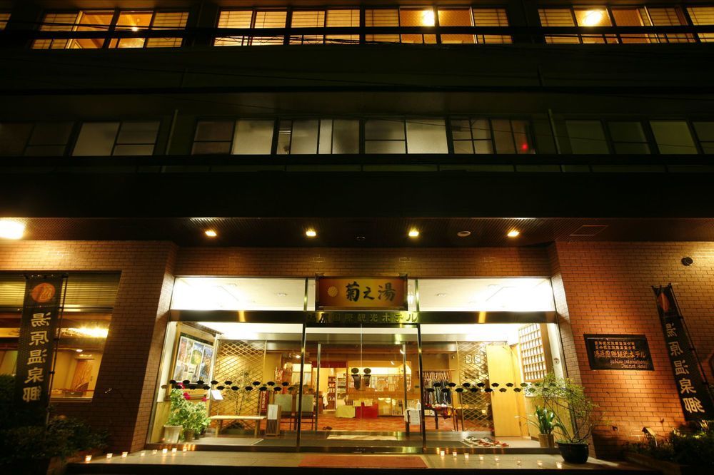 Hotel Kikunoyu Maniwa Exterior foto